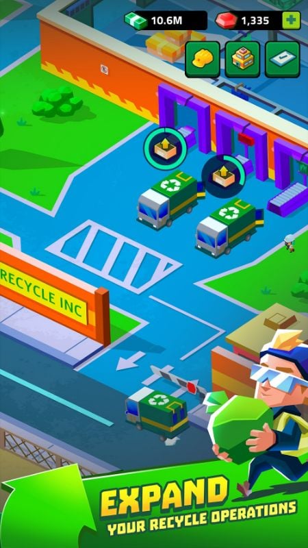 Idle Recycle mod apk