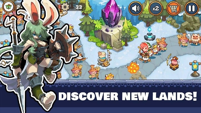 Tower Defense Kingdom Reborn free