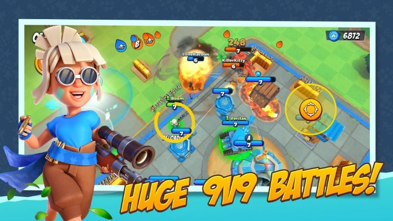 Boom Beach Frontlines mod apk