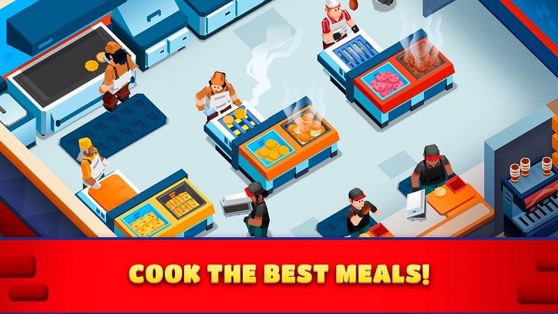 Idle Burger Empire Tycoon mod apk