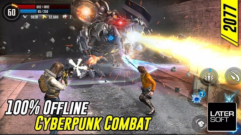 Cyber War Cyberpunk Reborn apk