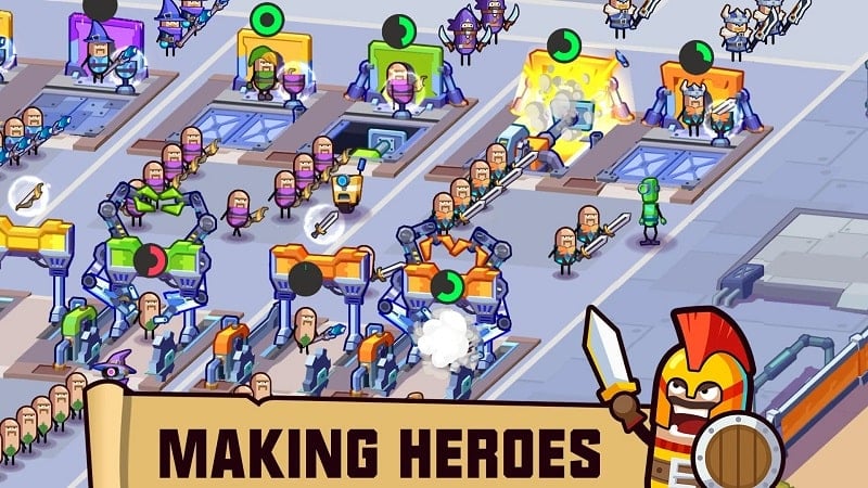 Hero Making Tycoon mod apk