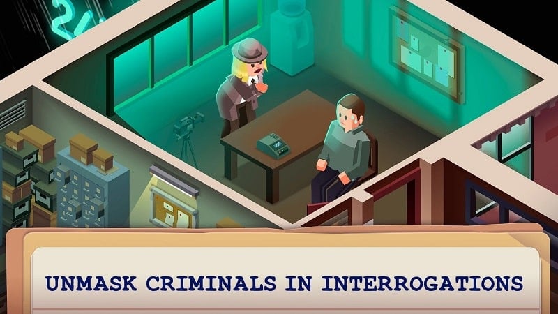 Idle Crime Detective Tycoon mod apk