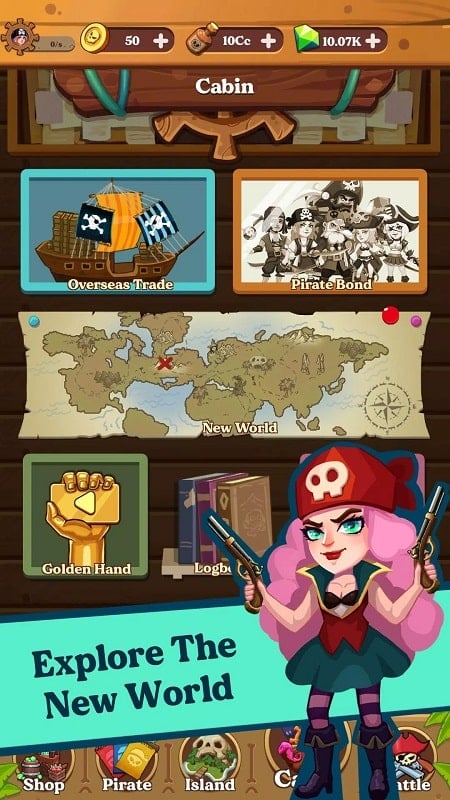 Idle Pirate Endless Treasure mod apk