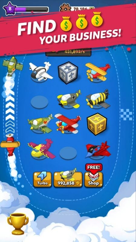 Merge AirPlane mod apk