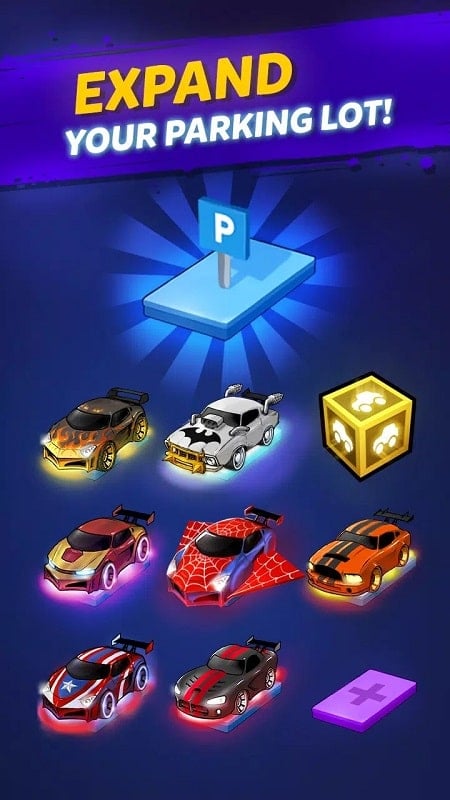 Merge Cyber Car apk