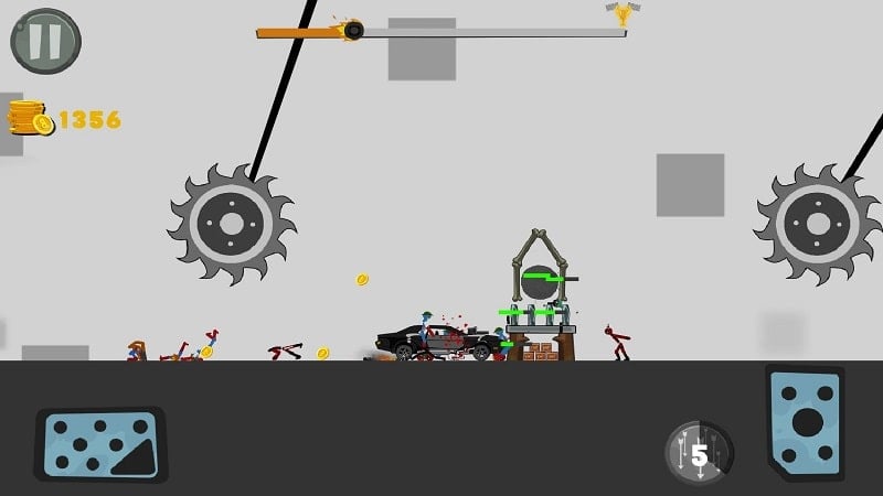 Stickman Race Destruction 2 mod apk