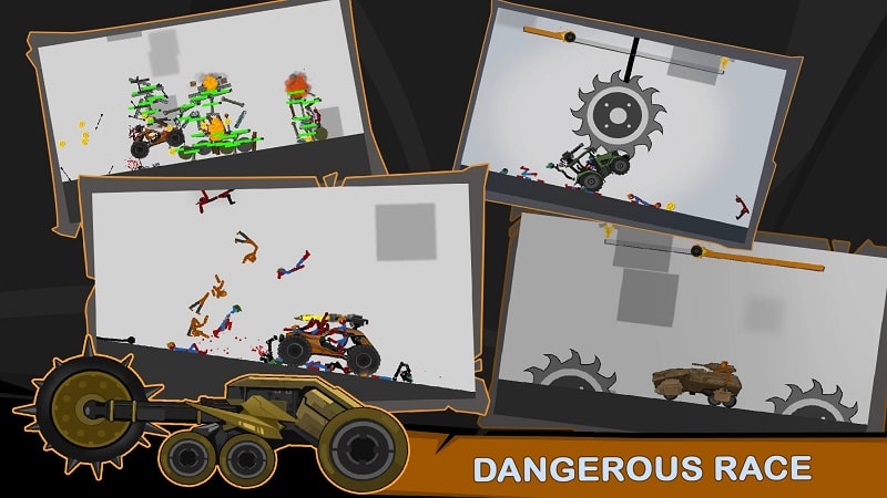 Stickman Race Destruction 2 mod apkl