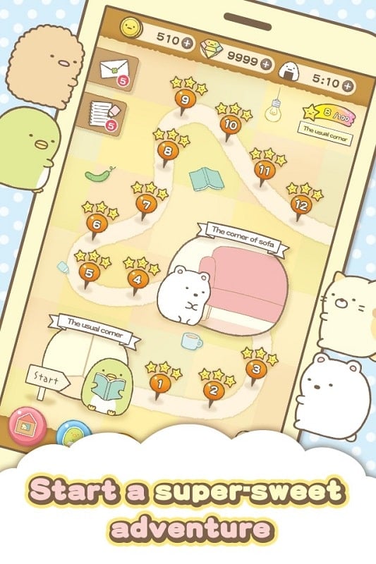 Sumikko gurashi Puzzling Ways mod free