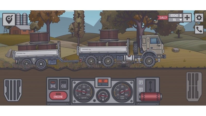 Trucker Ben mod apk