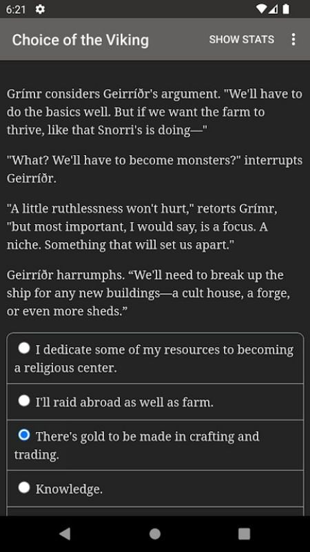 Choice of the Viking mod apk