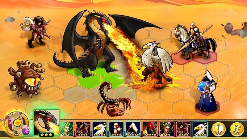 Clash of Gods Magic Kingdom mod apk