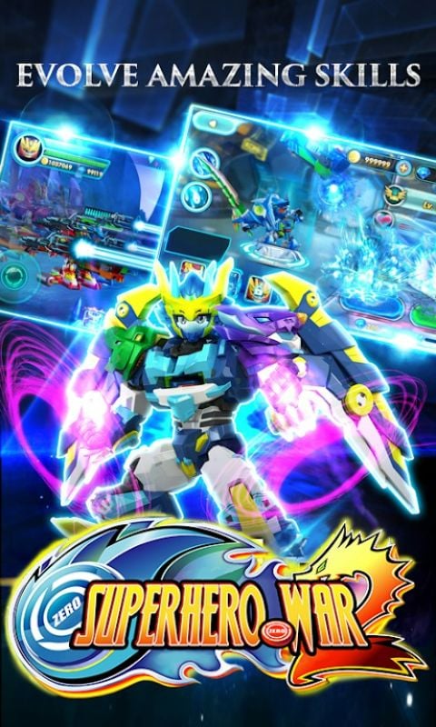 Superhero War Robot Fight apk