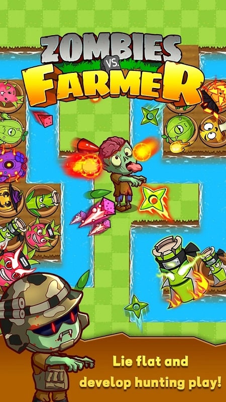 Zombies Vs. Farmer mod