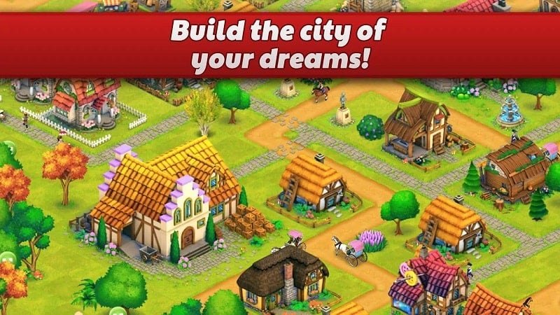 Town Village Farm Build City apk