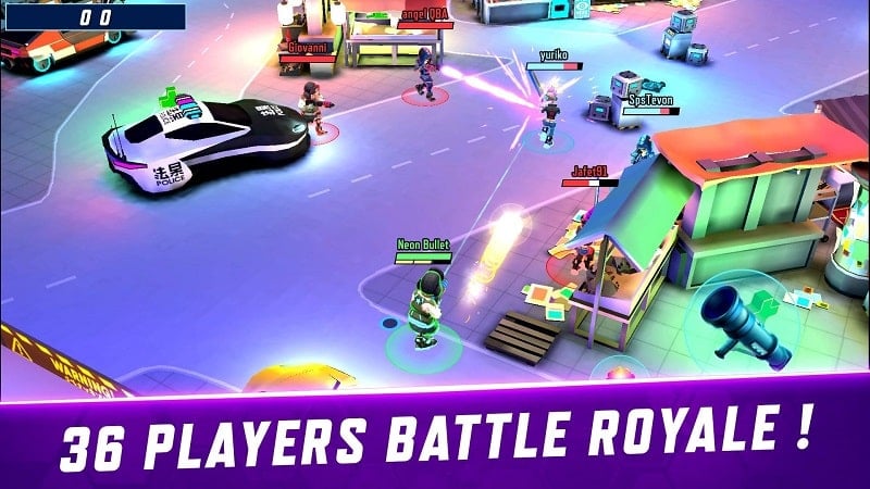 Gridpunk Battle Royale 3v3 PvP apk