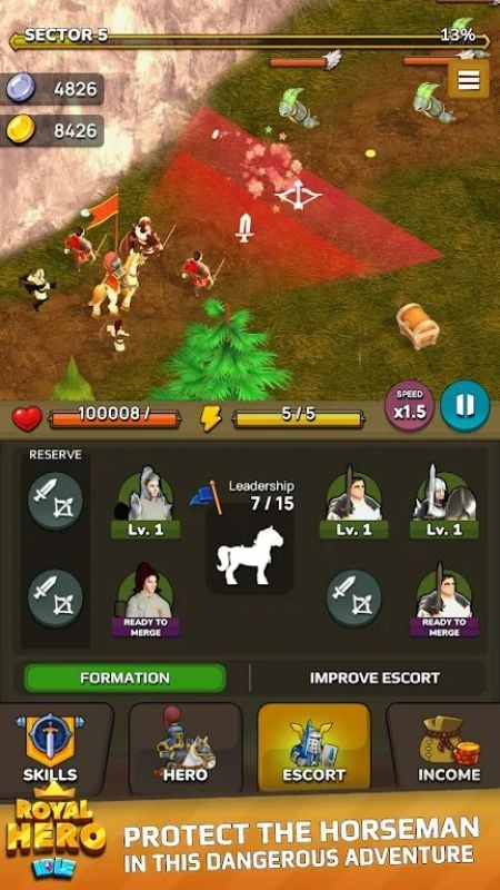 Idle Royal Hero mod apk