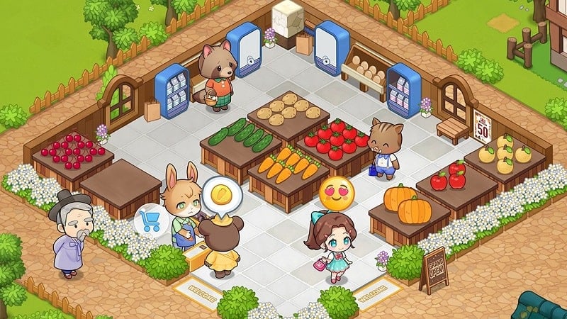 Rabbit Familys Carrot Farm apk