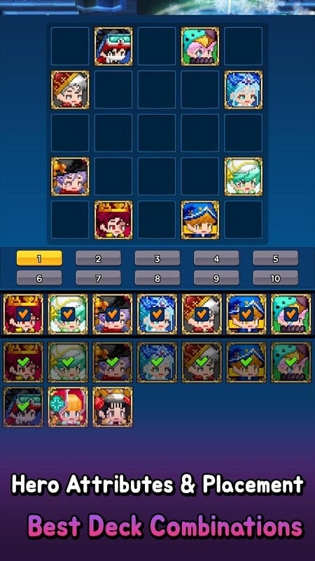 Pixel Heroes Defense free