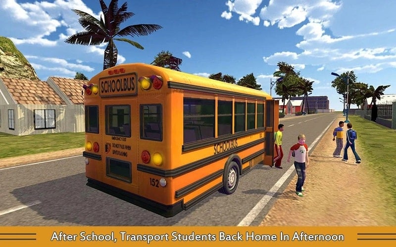 School Bus Game Pro mod apk