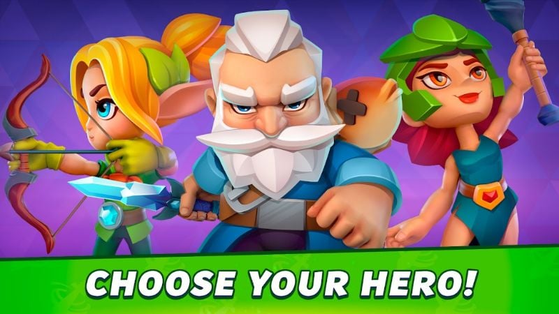 Hero Rush Adventure RPG mod apk