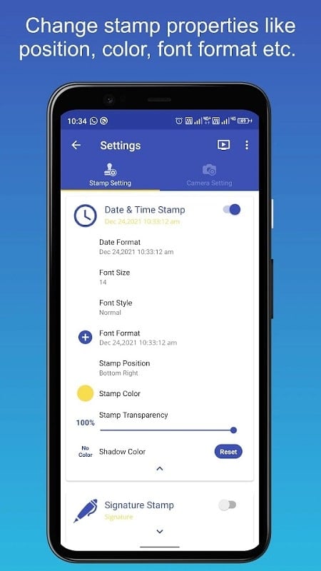 PhotoStamp Camera mod android 