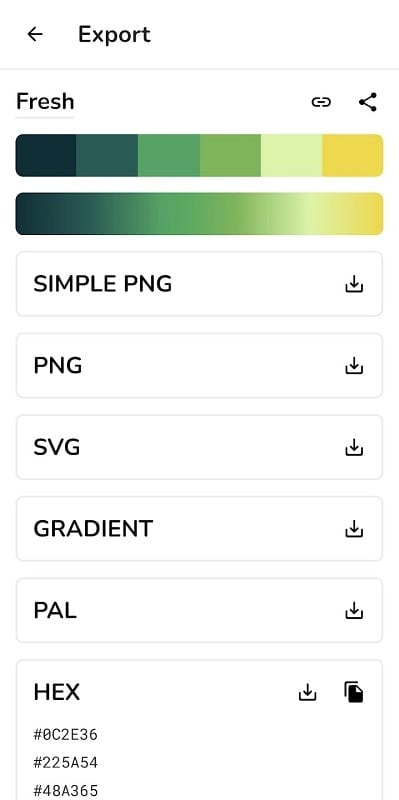 Pigments Color Scheme Creator mod android 