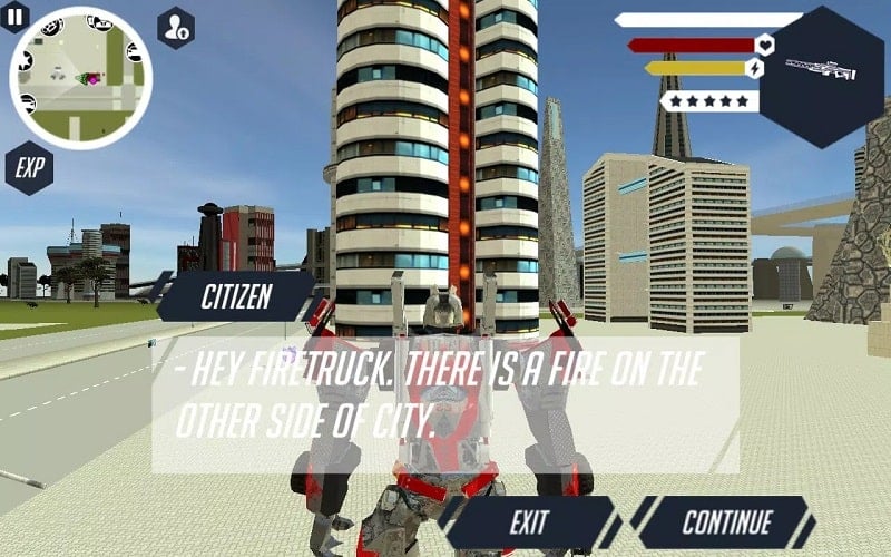 Robot Firetruck apk