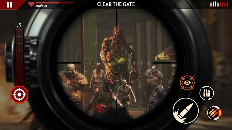 SNIPER ZOMBIE 3D mod apk