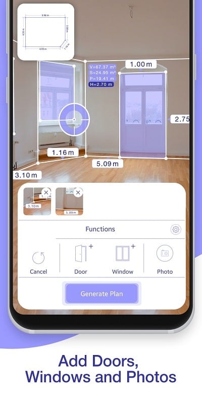 AR Plan 3D Tape Measure Ruler apk 