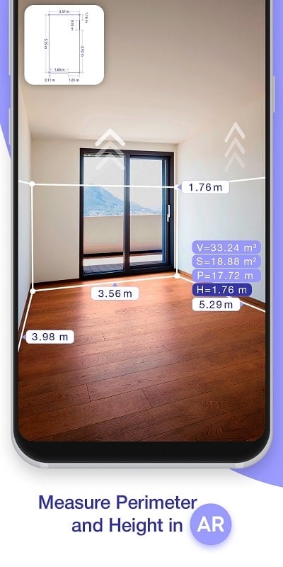 AR Plan 3D Tape Measure Ruler mod 