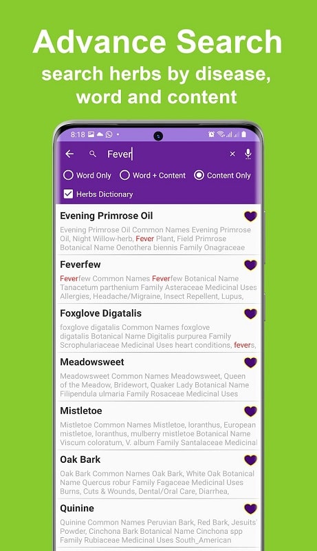 Herbs Dictionary Pro mod android free 