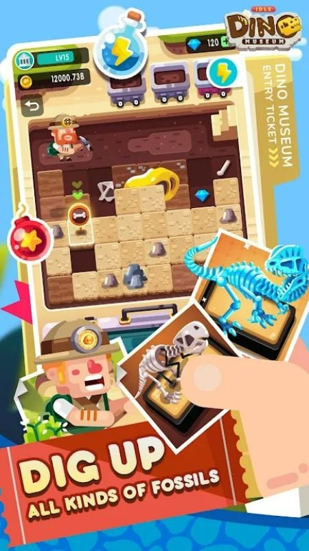 Idle Dino Museum apk free