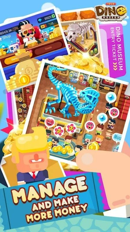 Idle Dino Museum apk