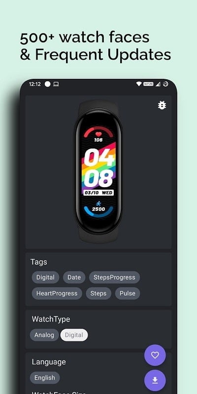 Mi Band 6 Watch Faces mod android free 
