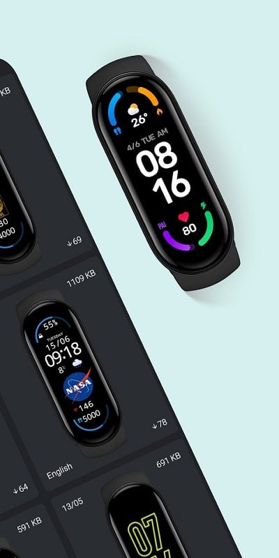 Mi Band 6 Watch Faces mod apk 