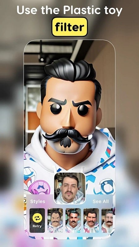 Restyle Cartoon Filters mod apk free 