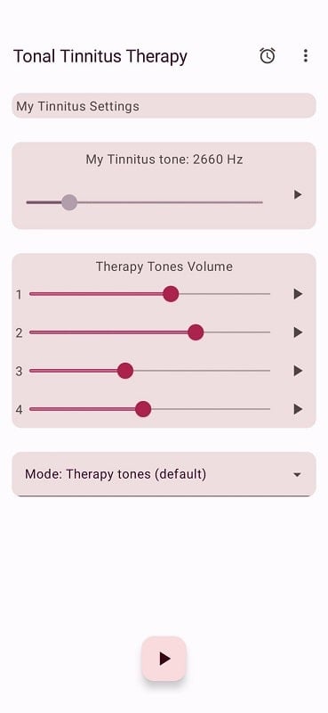 Tonal Tinnitus Therapy mod 