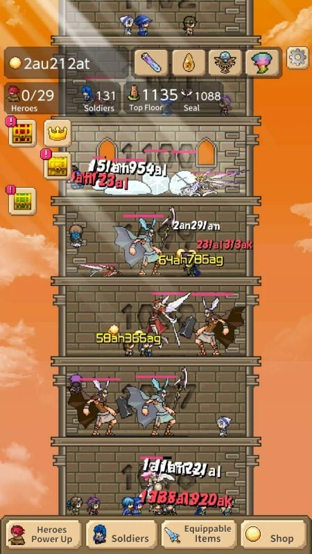 Tower of Hero mod apk