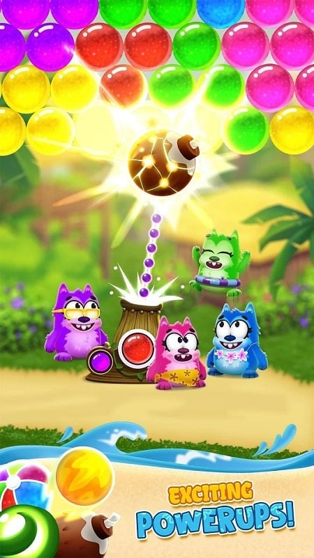 Bubble Shooter Beach Pop Game android