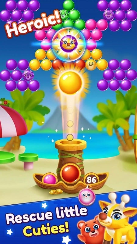 Christmas Games Bubble Shooter mod apk