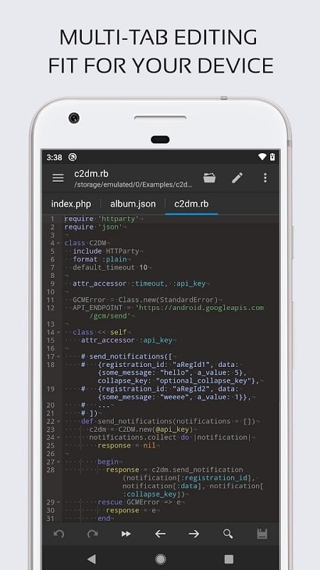 Code Editor mod android 