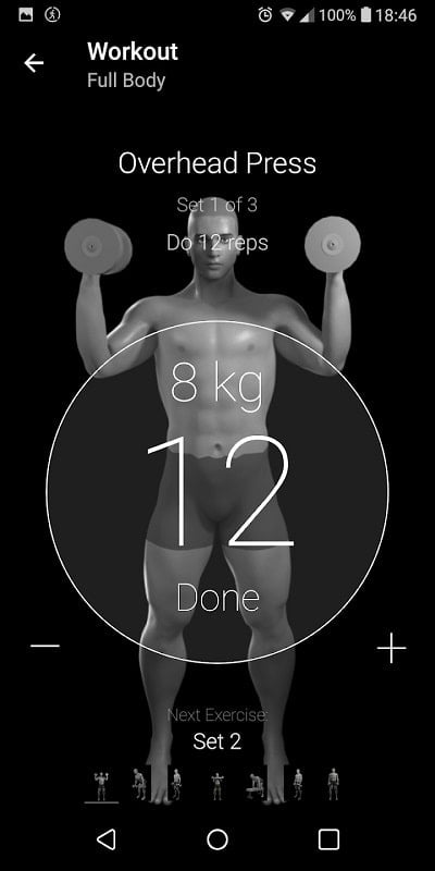 Dumbbell Home Workout mod apk 