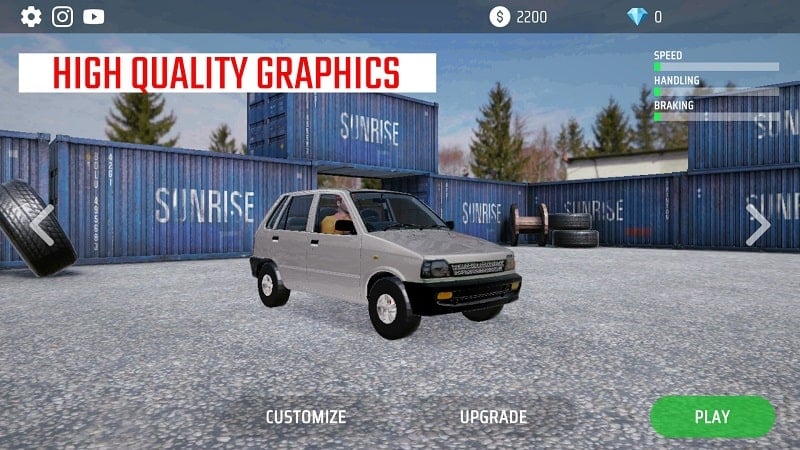 Indian Car Stunt Simulator mod min