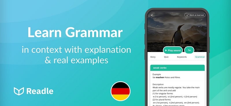 Learn German mod android free 