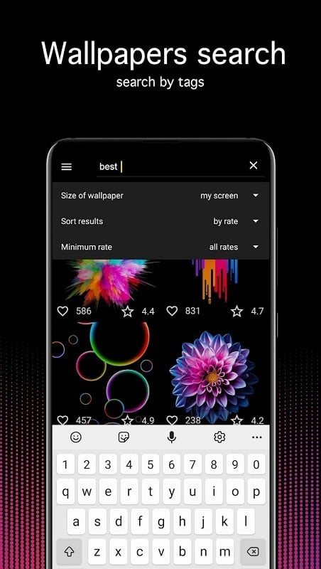 OLED Wallpapers 4K mod apk 