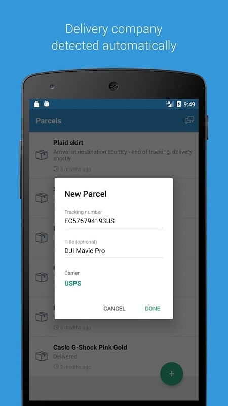 Parcels mod apk 