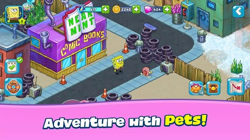 SpongeBob Adventures mod apk