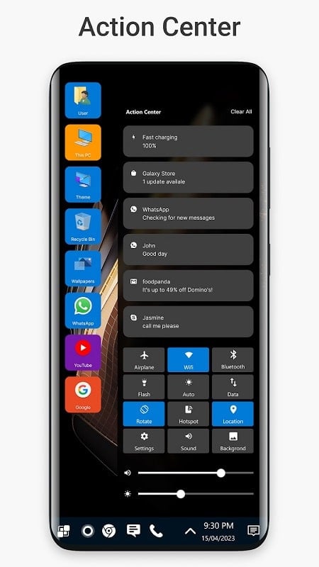 Win 11 Launcher mod android 