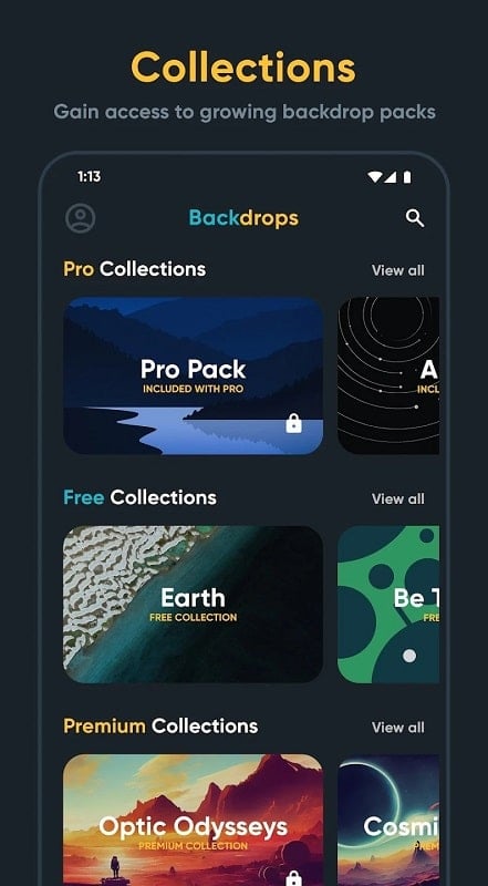 Backdrops mod apk free 